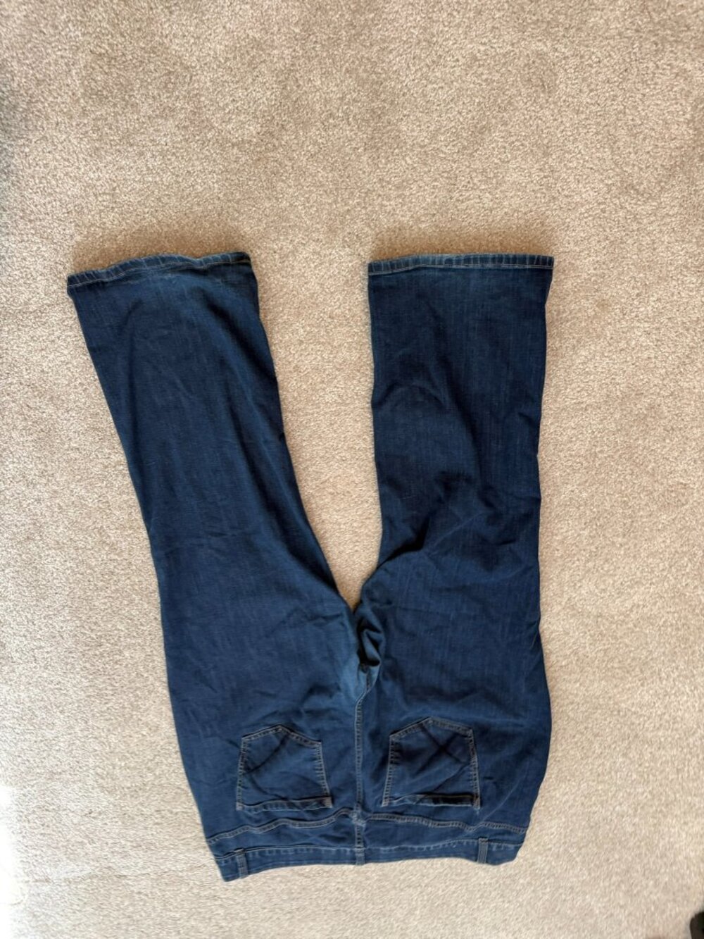 Lane Bryant Straight Leg Jeans 22 Short Dark Wash Stretch Plus Size - Picture 11 of 11